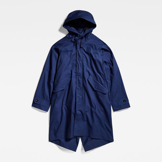 Fishtail Parka | ミディアムブルー | G-Star RAW® JP